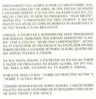 CONTRA-CAPA VALE A PENA RIR DE NOVO, MARTINS & ANDRADE (1995)